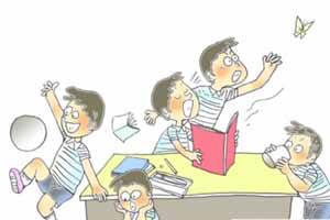 “熊孩子”还是多动症?得看这四种表现  